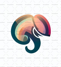 Abstrakter Elefant
